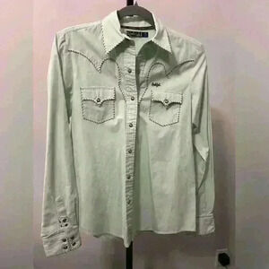 Cruel Girl White Button Down Shirt
